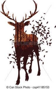 automne-cerf-forêt-paysage-clipart-vecteur_csp41185153.jpg