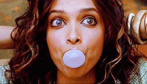 deepika-padukone-bubble-gum-animation.gif