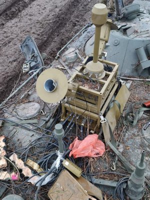 Destruction near Pryluky Chernihiv Oblast Russian 2nd Guards Motor Rifle Division lost two R14...jpg