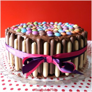 Layer Cake Party Chocolat Framboise {Smarties - Finger} 01.jpg